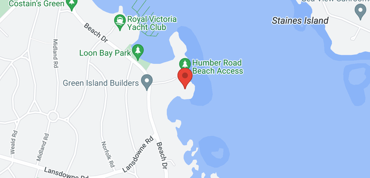 map of 3195 HUMBER ROAD